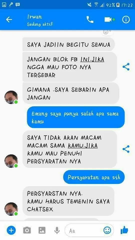 Foto di Facebook Diedit Nggak Senonoh, Cewek Ini Diancam Lelaki Mesum! 5