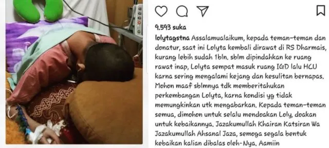 Idap Kanker Langka Selama Setahun, Kini Perjuangan Loly Telah Berakhir 5