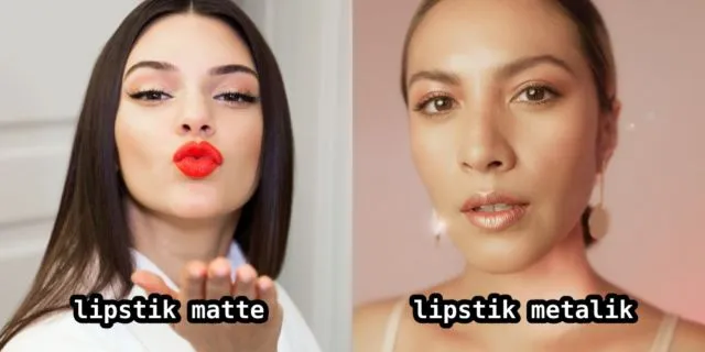 Trik Rahasia Pakai Lipstik Metalik yang Bisa Bikin Kulit Sawo Matang Makin Glowing. Cantik! 4