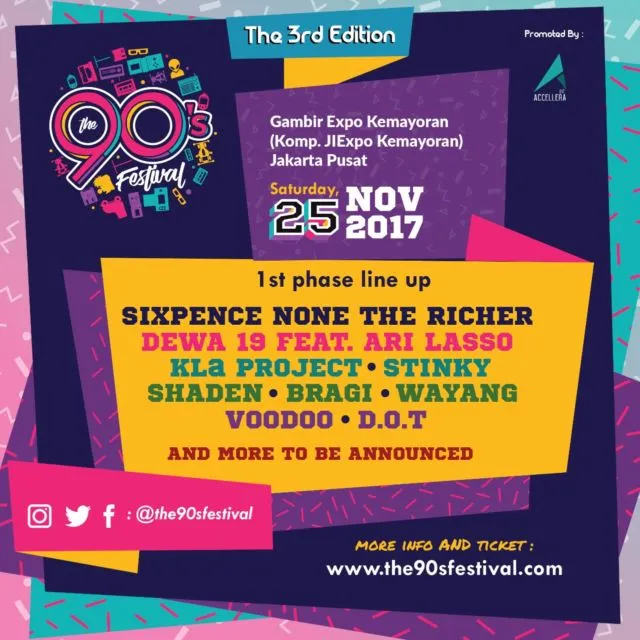 Acara The 90’s Festival; Ajang Nostalgia Buatmu Para Generasi 90'an 1