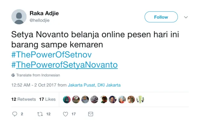 Kocak! Bebas dari Status Tersangka, Warganet Usung Tagar #ThePowerOfSetNov 22