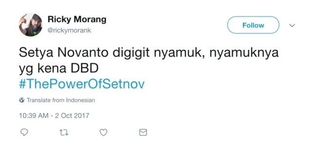 Kocak! Bebas dari Status Tersangka, Warganet Usung Tagar #ThePowerOfSetNov 27