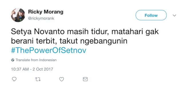 Kocak! Bebas dari Status Tersangka, Warganet Usung Tagar #ThePowerOfSetNov 28