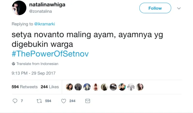 Kocak! Bebas dari Status Tersangka, Warganet Usung Tagar #ThePowerOfSetNov 33