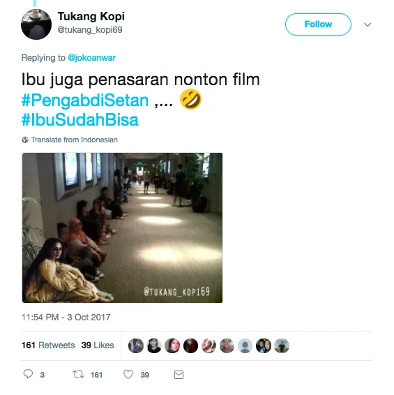 Gagal Seram, Tagar #IbuSudahBisa dari Pengabdi Setan Malah Bikin Ngakak 26