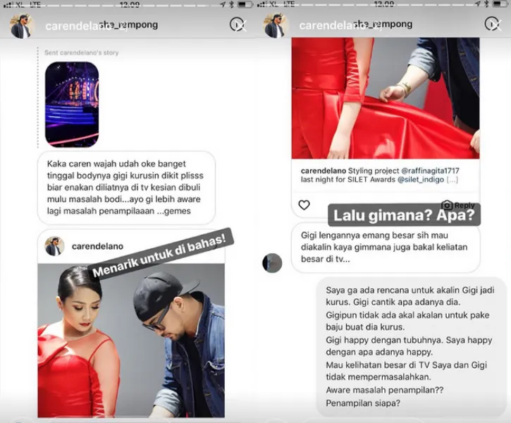 Nagita Diprotes, Caren Delano: Cantik Itu Ejaannya 'Cantik' Bukan 'Kurus' 4