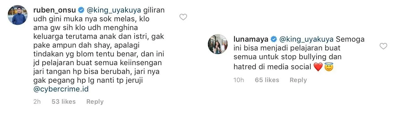 Lagi, Cinta Kuya Dibully Soal Tiket, Uya Buru Warganet Sampai Ketemu 8