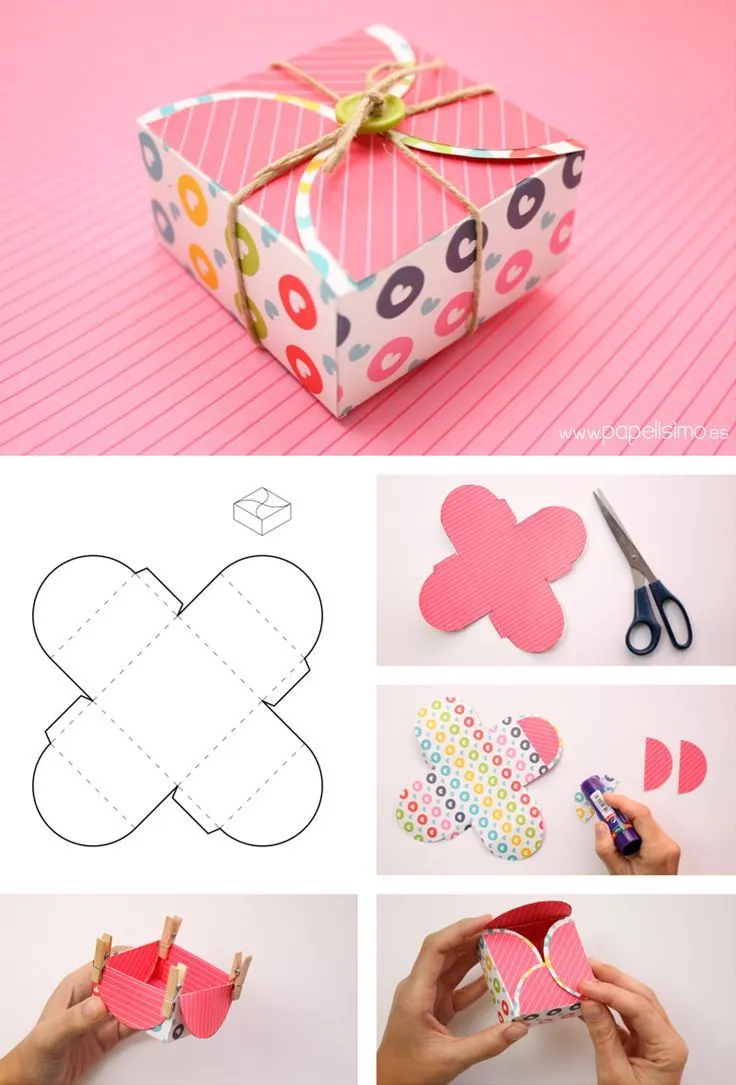 6 Cara Membuat Kotak Kado Cantik yang Praktis 7