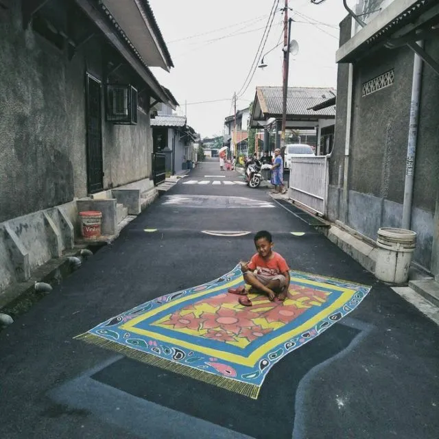 Kampung 3D di Depok Mendadak Viral. Begini Foto-Foto Kerennya! 9