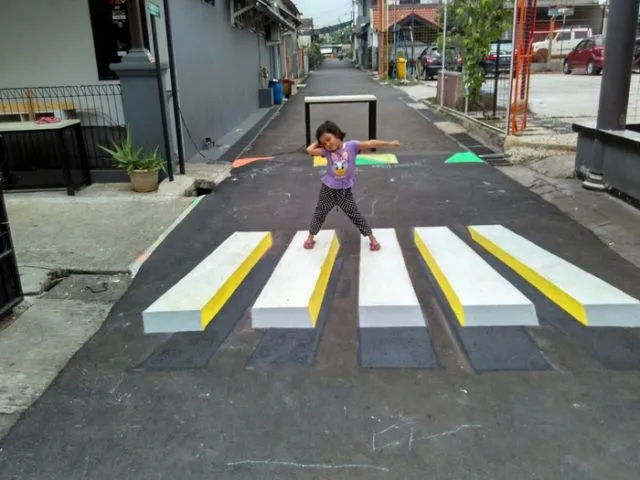 Kampung 3D di Depok Mendadak Viral. Begini Foto-Foto Kerennya! 11