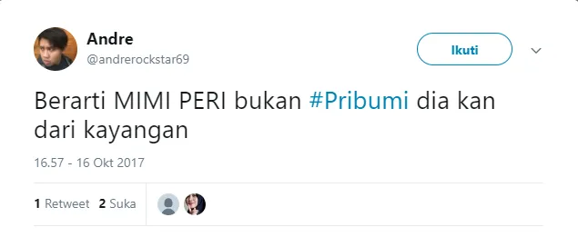 Kocak! Ini Reaksi Warganet Soal Pidato 'Pribumi' Gubernur Baru Jakarta 19
