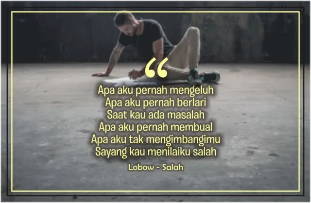 Setiap Melihat 9+ Kalimat ini, Pasti Kamu Bacanya Sambil Nyanyi. Awas, Jadi Keterusan Nanti~ 20