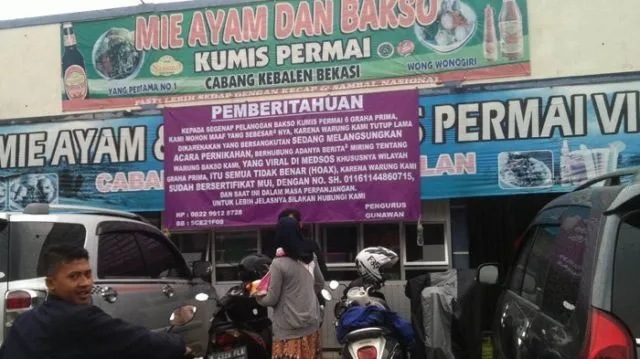 Diserang HOAX, Warung Bakso di Bekasi Ini Langsung Sepi! Tega Banget Sih 4