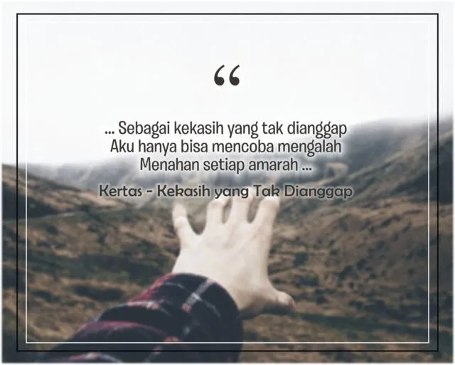 Setiap Melihat 9+ Kalimat ini, Pasti Kamu Bacanya Sambil Nyanyi. Awas, Jadi Keterusan Nanti~ 14