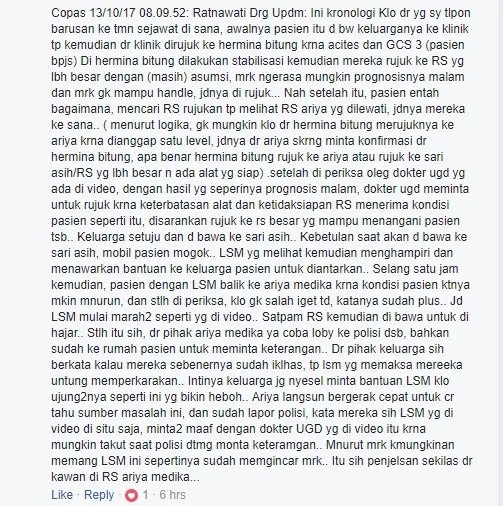 Bergelut Cari RS Rujukan, Wanita Dikabarkan Tewas dalam Perjalanan 4