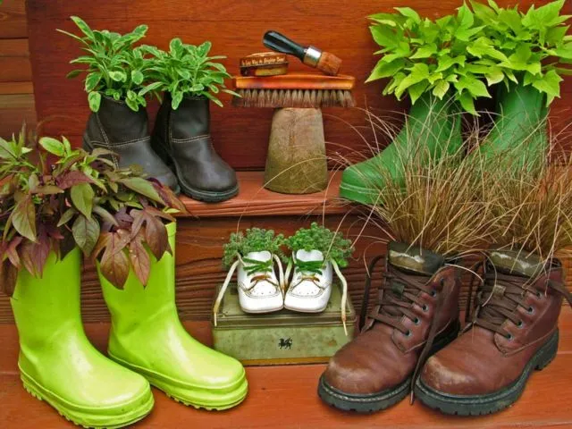 15 Kreasi Pot Tanaman dari Barang Bekas Ini Sungguh Unik dan Layak Coba! 21