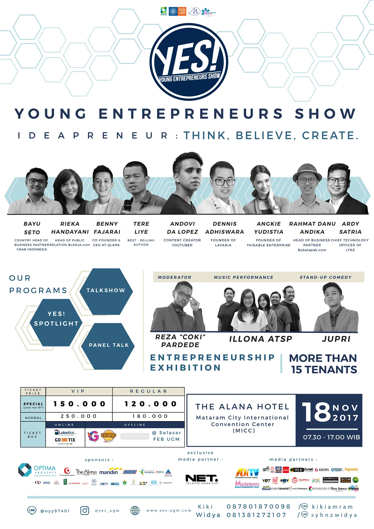 Datang ke YES! 2017, Yuk! Event Ini Cocok Buat Calon Pengusaha Muda!