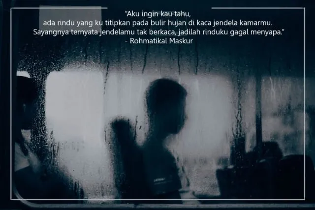 Kumpulan Quotes Tema Hujan yang Pas untuk Menemani Hari atau Dikirim ke Kekasih Hati 21