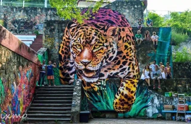 15 Foto Mural Luar Biasa dari Seluruh Dunia. Indah dan Berseni Tinggi! 24