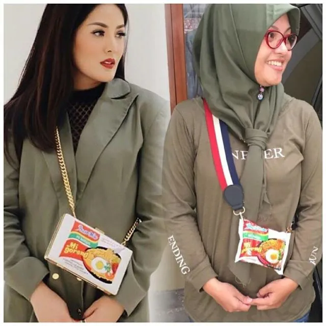 Nindy Ayunda Pakai Tas dengan Bungkus Mi Instan, Warganet Ramai-Ramai Ikuti Tren Unik Ini. Mau Coba? 19