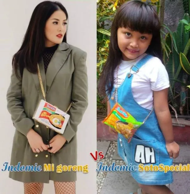 Nindy Ayunda Pakai Tas dengan Bungkus Mi Instan, Warganet Ramai-Ramai Ikuti Tren Unik Ini. Mau Coba? 24