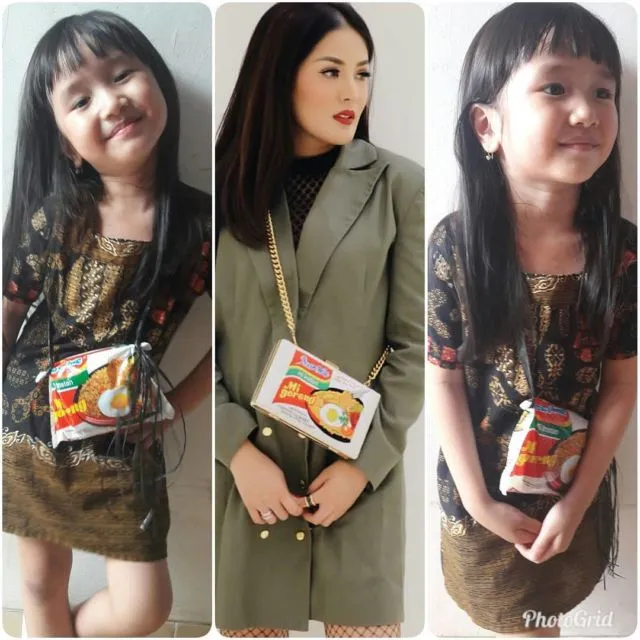 Nindy Ayunda Pakai Tas dengan Bungkus Mi Instan, Warganet Ramai-Ramai Ikuti Tren Unik Ini. Mau Coba? 23