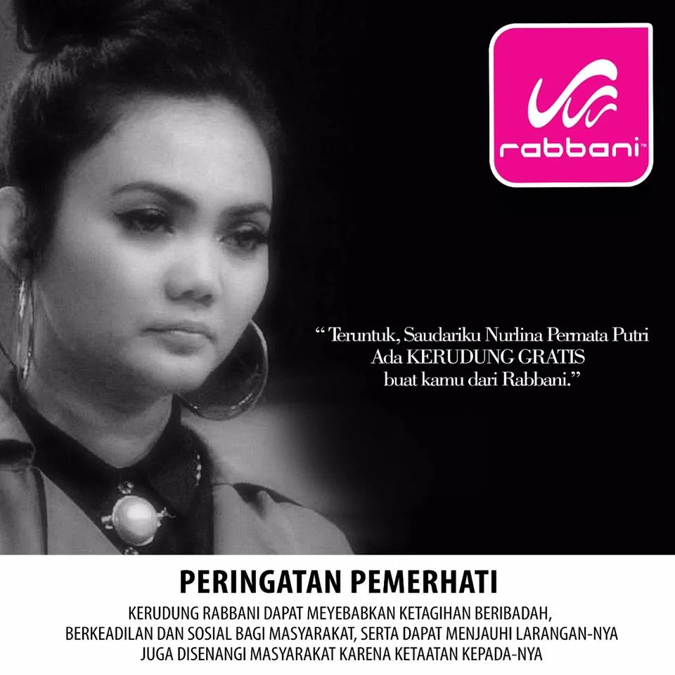 Gratiskan Kerudung, Rabbani Dituding Promosi. Padahal Katanya Ini Bentuk Dukungan buat Rina Nose Loh 4