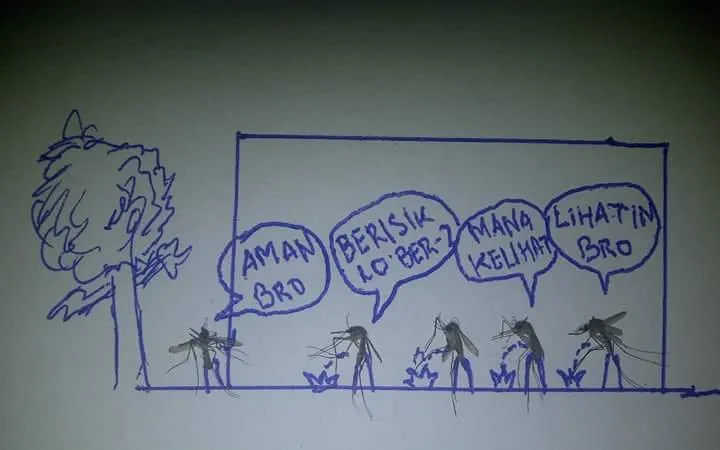 Cuma Modal Waktu Luang dan Nyamuk-Nyamuk Nakal, Kamu Bisa Bikin Karya Menakjubkan Kayak Gini Lho~ 21