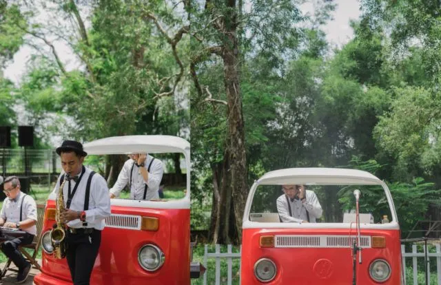 Potret Keseruan Pesta Pernikahan Ala 50's Botanical, Anggapan 'Kuno' Disulap Jadi Kekinian. Kreatif! 36