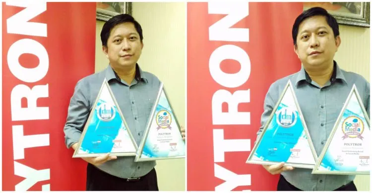 Raih Dua Penghargaan Sekaligus, Brand Polytron Unjuk Gigi! 2