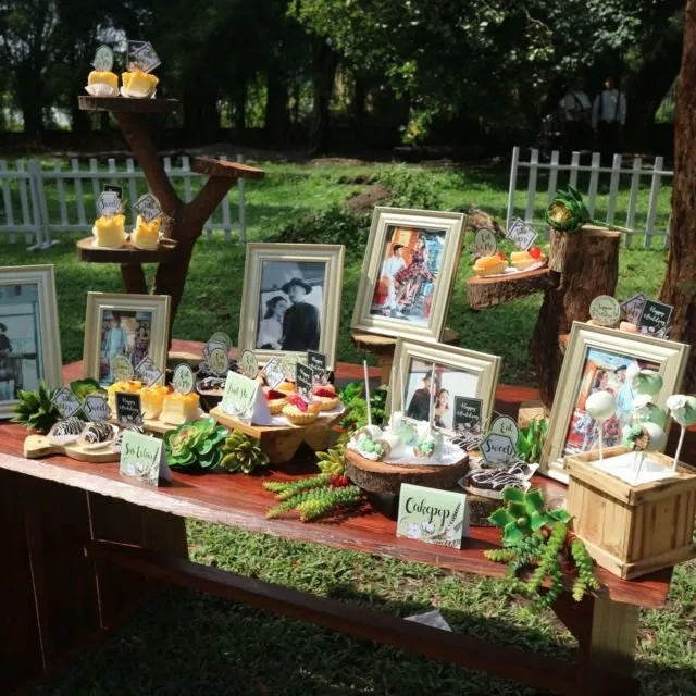 Potret Keseruan Pesta Pernikahan Ala 50's Botanical, Anggapan 'Kuno' Disulap Jadi Kekinian. Kreatif! 40