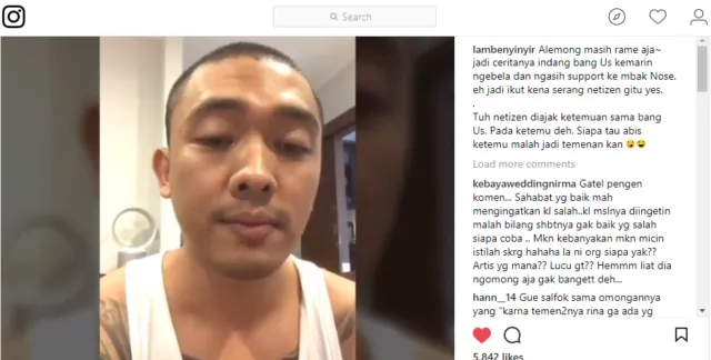 Setelah Berulang Kali Jadi Cibiran Warganet, Uus Ajak Haters untuk Ketemu. Biar Selesai Masalahnya! 10