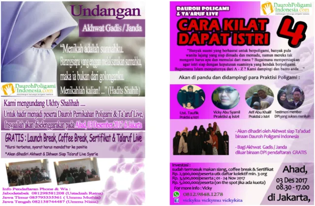 Seminar Kilat Cara Dapat Istri 4 Jadi Perbincangan, MUI Sendiri Sampai Ragukan Tujuan Acara Ini 5