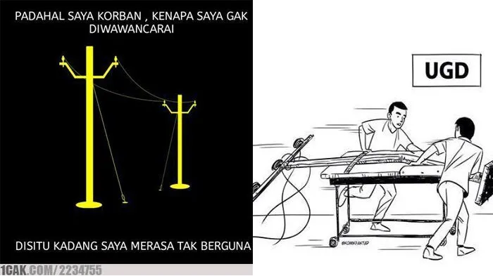 Dari Meme Hingga Game, Ini 8 Bentuk Kreativitas 'Tiang Listrik' yang Menabrak si Papa. Semoga Aman! 7
