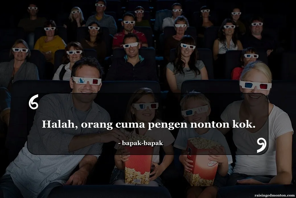 Reaksi Orang Saat Lihat Cowok-Cowok Nonton Bioskop Berdua Doang di Malam Minggu. Kalau Kamu Gimana? 18