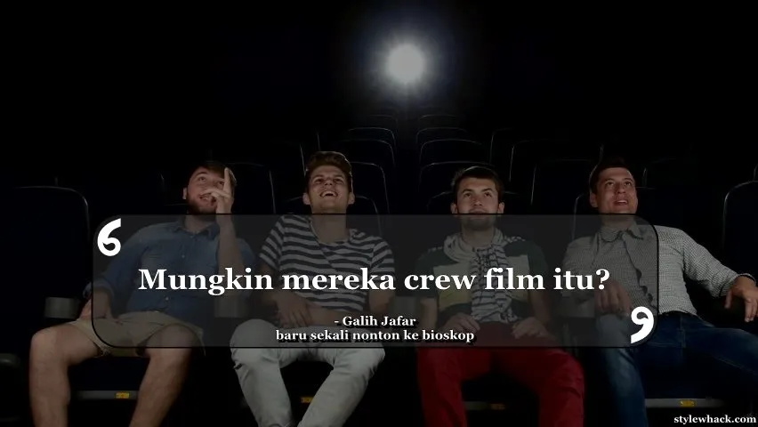 Reaksi Orang Saat Lihat Cowok-Cowok Nonton Bioskop Berdua Doang di Malam Minggu. Kalau Kamu Gimana? 15