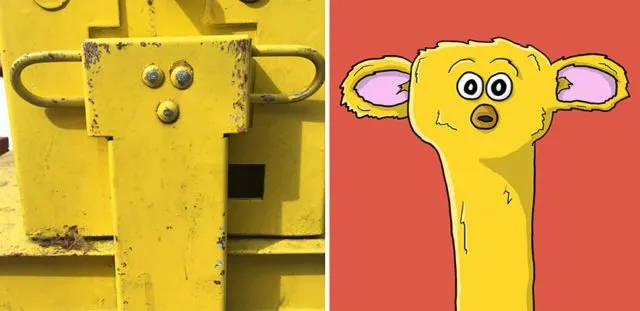 Mata Seorang Pareidolia, 'Karakter' Inilah yang Tampak Saat Melihat 11 Objek yang Berbeda. Keren! 20