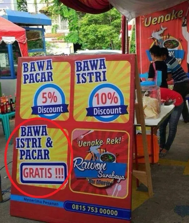 10 Diskon Ini Nggak Cuma Bisa Bikin Orang Tergiur Buat Beli, Tapi Juga Ngakak Sampai Geleng Kepala! 17