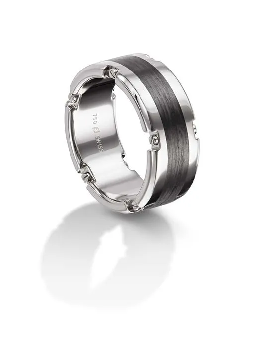 11 Inspirasi Cincin Kawin untuk Cowok yang Berbahan Palladium. Buat yang Nggak Pakai Emas Nih 17