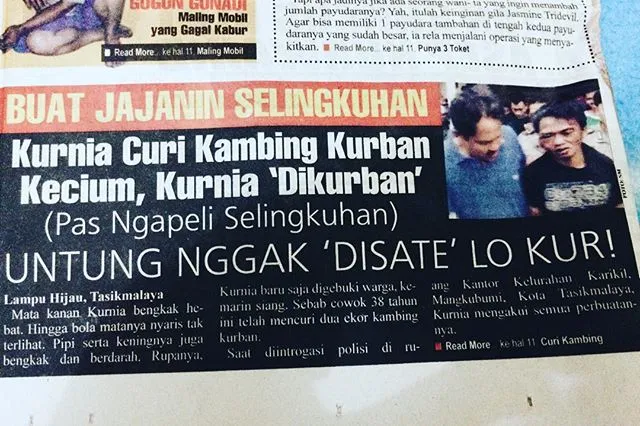 19+ Judul Koran Lampu Ijo yang Pernah Ada dalam Sejarah. Mau Dibaca Berulang Kali Juga Tetap Ngakak! 23