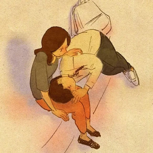 29 Ilustrasi Lucu yang Ingatkan Kita Soal Momen Spesial Bareng Kekasih. Duh, Bikin Baper Nggak Sih? 41