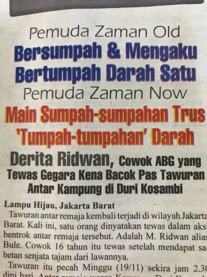 19+ Judul Koran Lampu Ijo yang Pernah Ada dalam Sejarah. Mau Dibaca Berulang Kali Juga Tetap Ngakak! 39