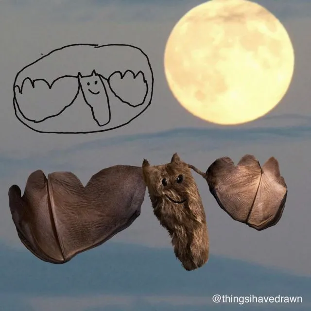 Demi Sang Buah Hati, Pria Ini Ciptakan Gambar 3D Berdasarkan Lukisan Anaknya. Keren Banget! 42