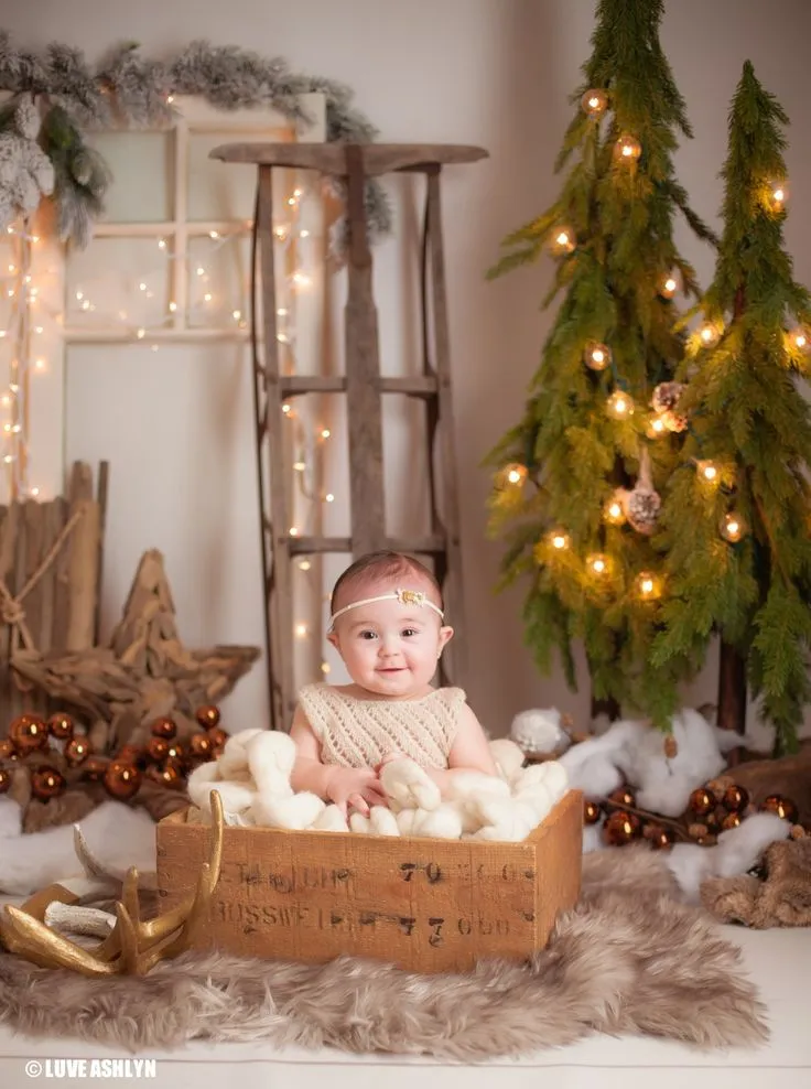 12 Ide Foto Anak Bayi Bertema Natal. Imut Maksimal, Bikin Gemes, Bikin Lekas Ingin Punya Juga. #eh 19