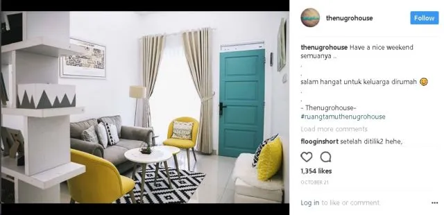 8 Akun Instagram Tema Interior yang Bisa Menginspirasimu. Meski Belum Punya Rumah, Bisa Dicatat Dulu! 11
