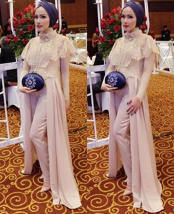 13+ Model Baju Pesta Setelan Celana Panjang 22