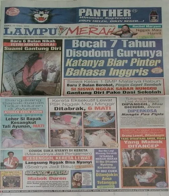 19+ Judul Koran Lampu Ijo yang Pernah Ada dalam Sejarah. Mau Dibaca Berulang Kali Juga Tetap Ngakak! 21