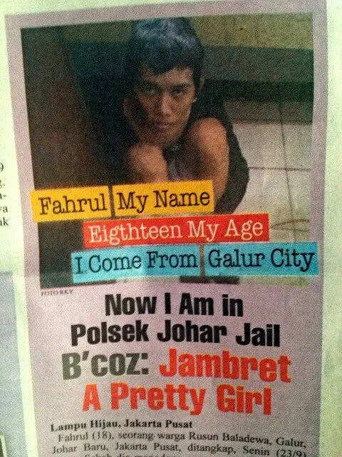 19+ Judul Koran Lampu Ijo yang Pernah Ada dalam Sejarah. Mau Dibaca Berulang Kali Juga Tetap Ngakak! 27
