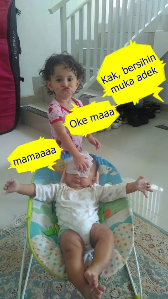 Suka Ketawa Sendiri Deh Kalau Ingat Drama Kakak-Adik Ini. Meski Cemburuan, Kamu Tetap Penyayang 36