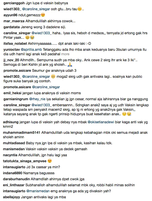 Lahiran Anak Ketiga, Oki Setiana Dewi Dapat Peringatan dari Warganet. Semoga Tak Salah Langkah Lagi 5